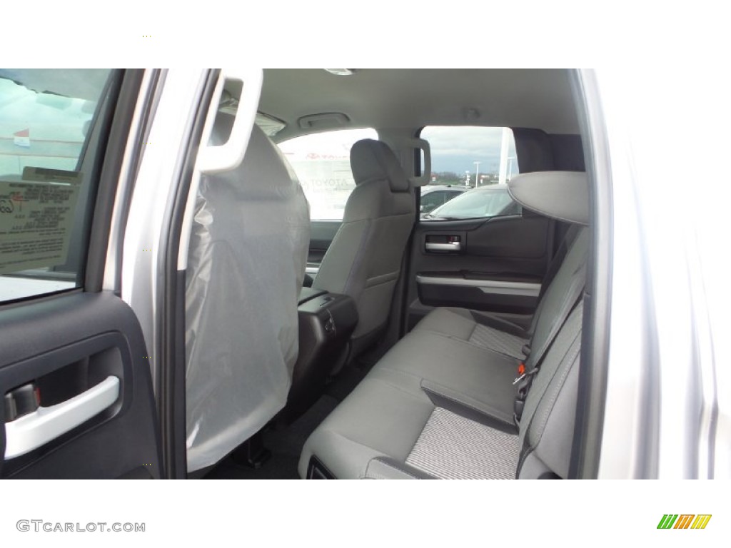 Graphite Interior 2015 Toyota Tundra SR5 Double Cab 4x4 Photo #103480270