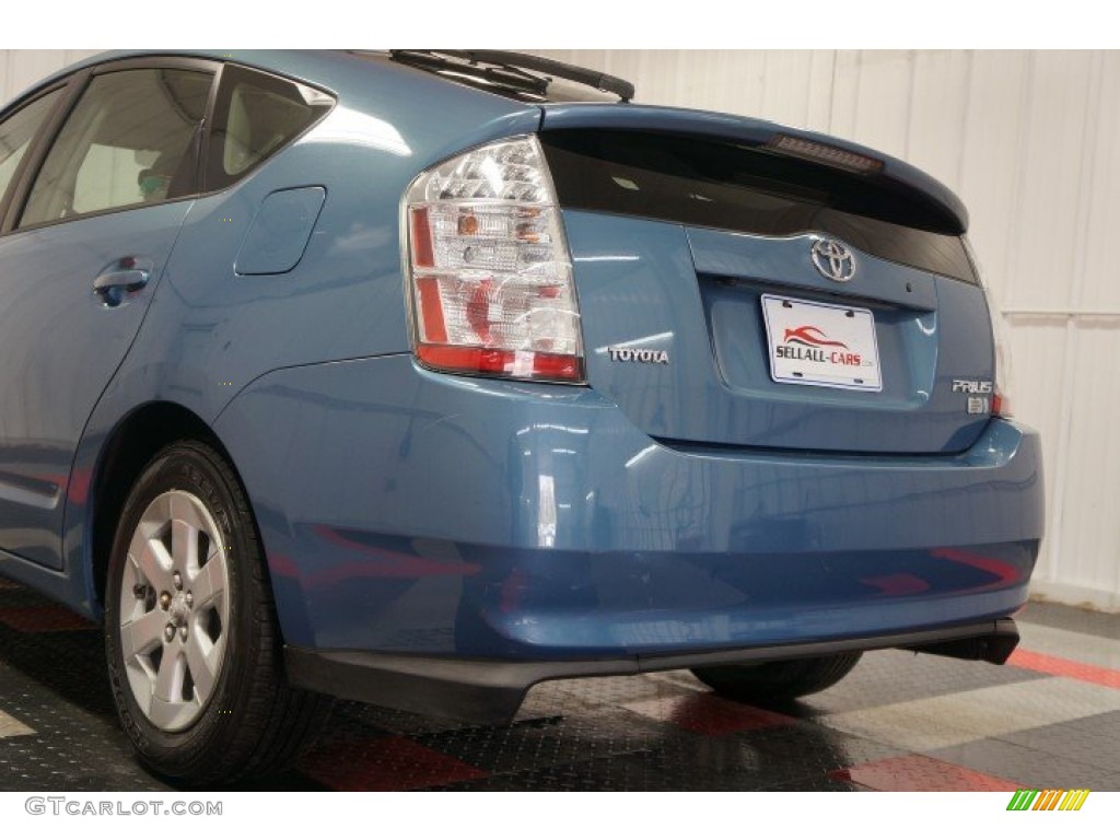 2006 Prius Hybrid - Seaside Pearl / Gray photo #51
