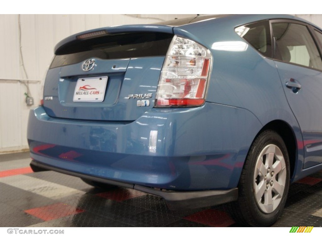 2006 Prius Hybrid - Seaside Pearl / Gray photo #52