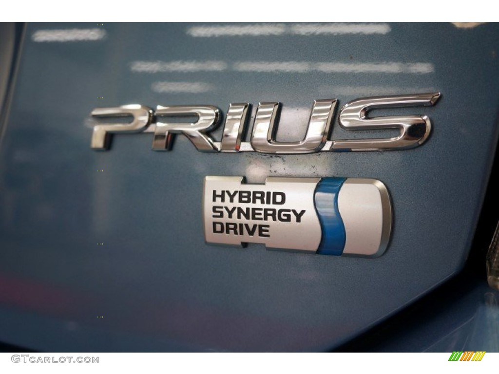 2006 Prius Hybrid - Seaside Pearl / Gray photo #69