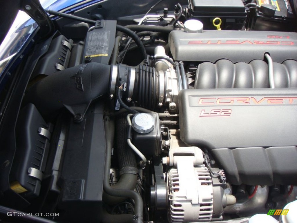 2005 Corvette Convertible - LeMans Blue Metallic / Ebony photo #24