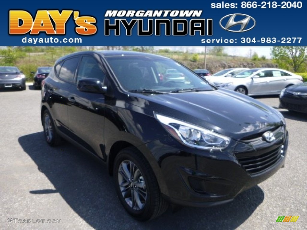 Ash Black Hyundai Tucson