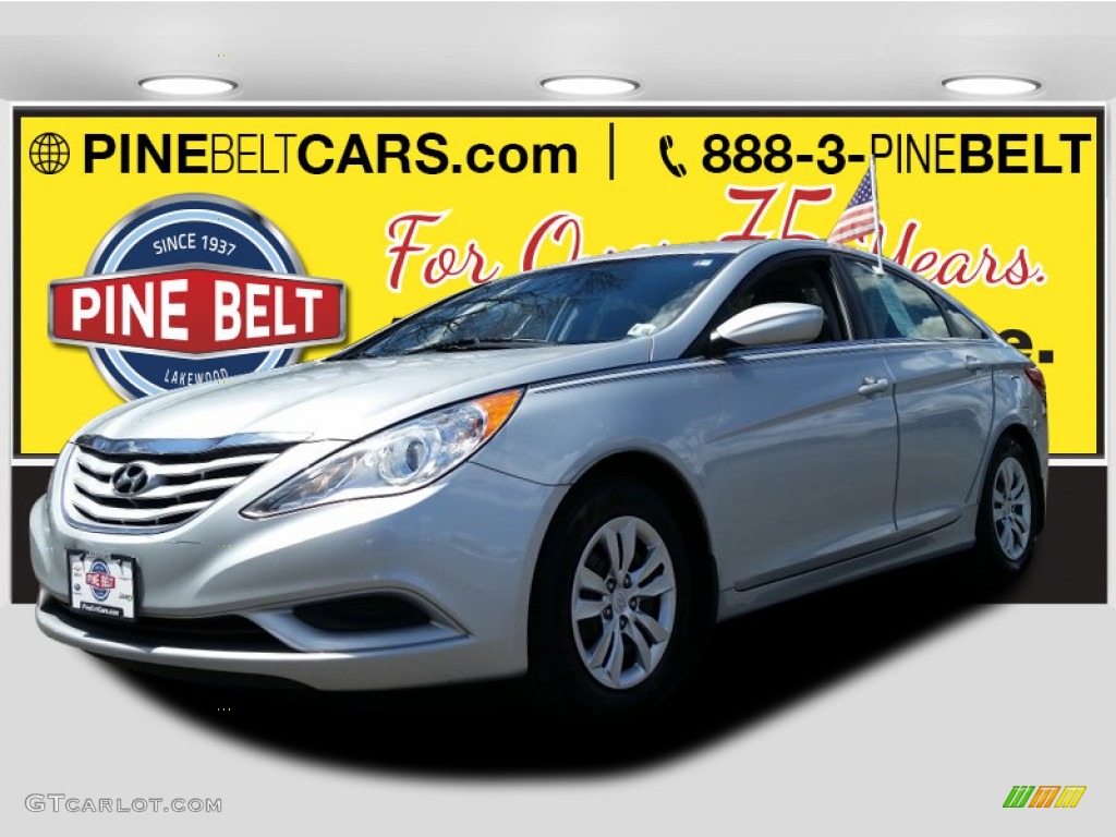 2012 Sonata GLS - Radiant Silver / Gray photo #1