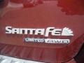 2007 Dark Cherry Red Hyundai Santa Fe Limited 4WD  photo #9