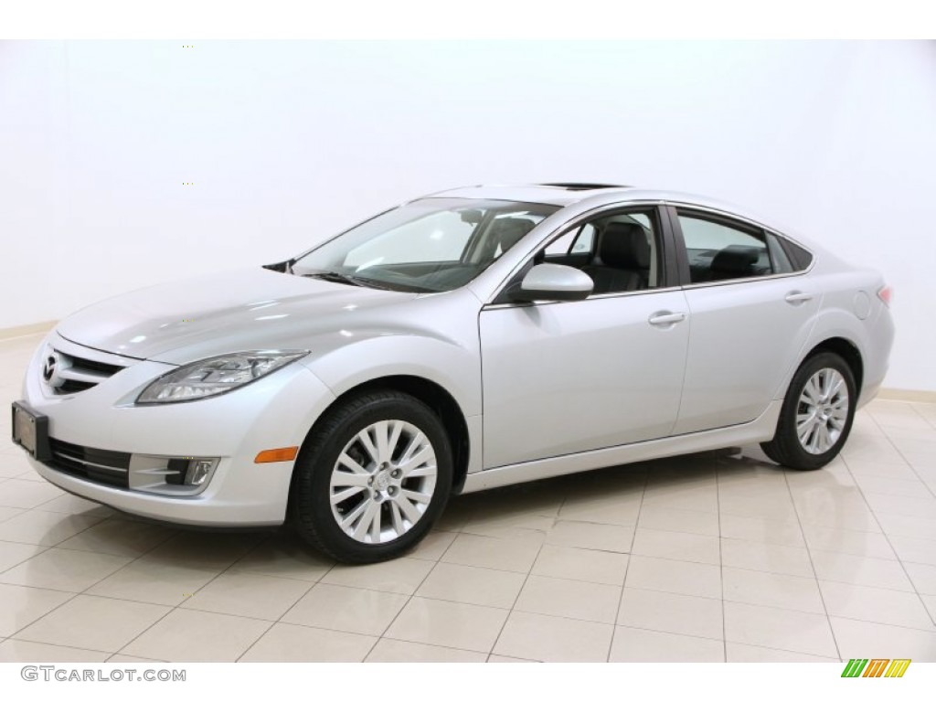 2010 MAZDA6 i Touring Sedan - Brilliant Silver Metallic / Black photo #3