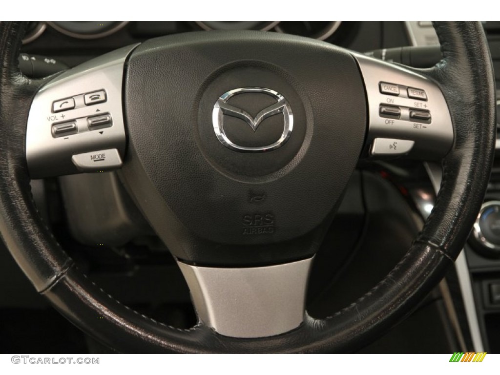 2010 MAZDA6 i Touring Sedan - Brilliant Silver Metallic / Black photo #6