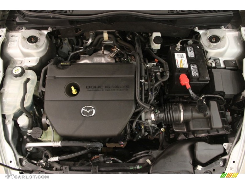 2010 MAZDA6 i Touring Sedan - Brilliant Silver Metallic / Black photo #17