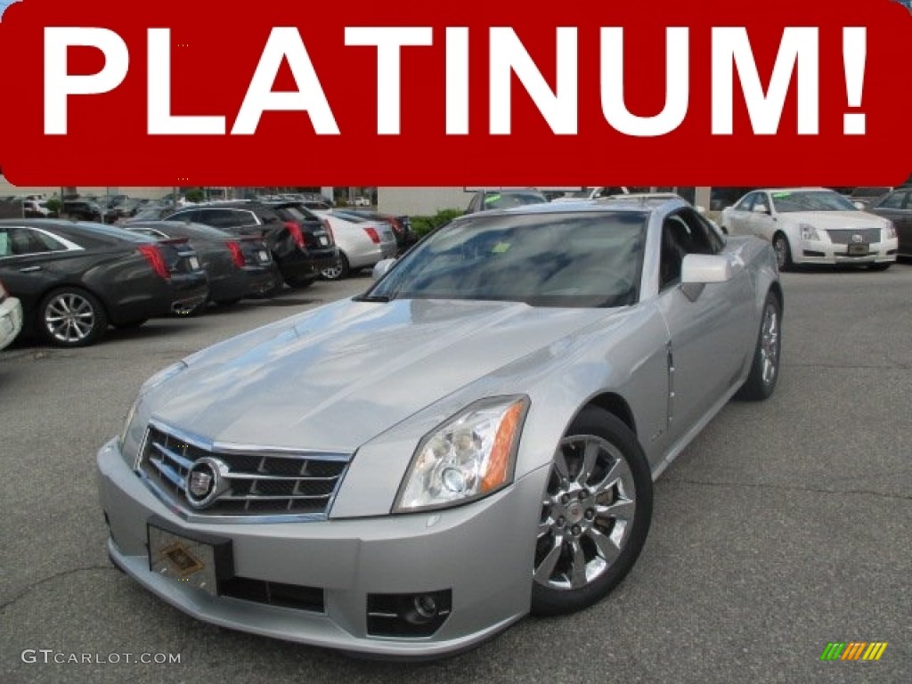 2009 XLR Platinum Roadster - Radiant Silver / Ebony/Ebony photo #1