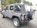 2015 Billet Silver Metallic Jeep Wrangler Unlimited Sport 4x4  photo #3