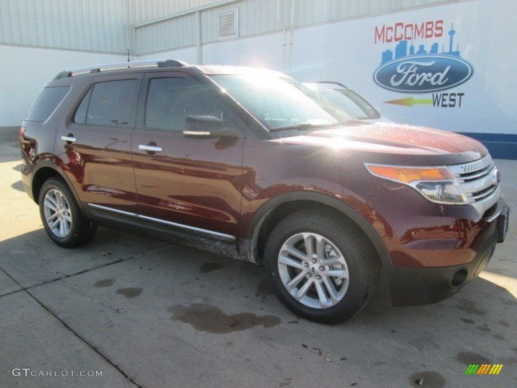 2015 Explorer XLT - Bronze Fire / Medium Light Stone photo #1