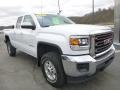 2015 Summit White GMC Sierra 2500HD SLE Double Cab 4x4  photo #9