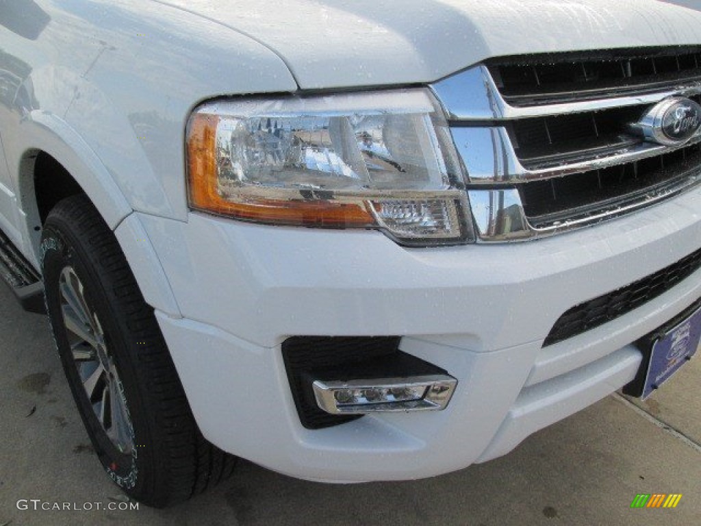 2015 Expedition XLT - Oxford White / Ebony photo #3