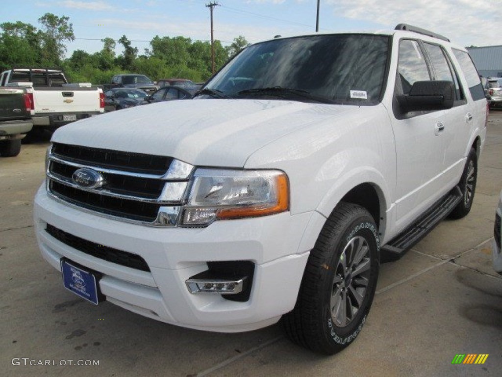 2015 Expedition XLT - Oxford White / Ebony photo #7