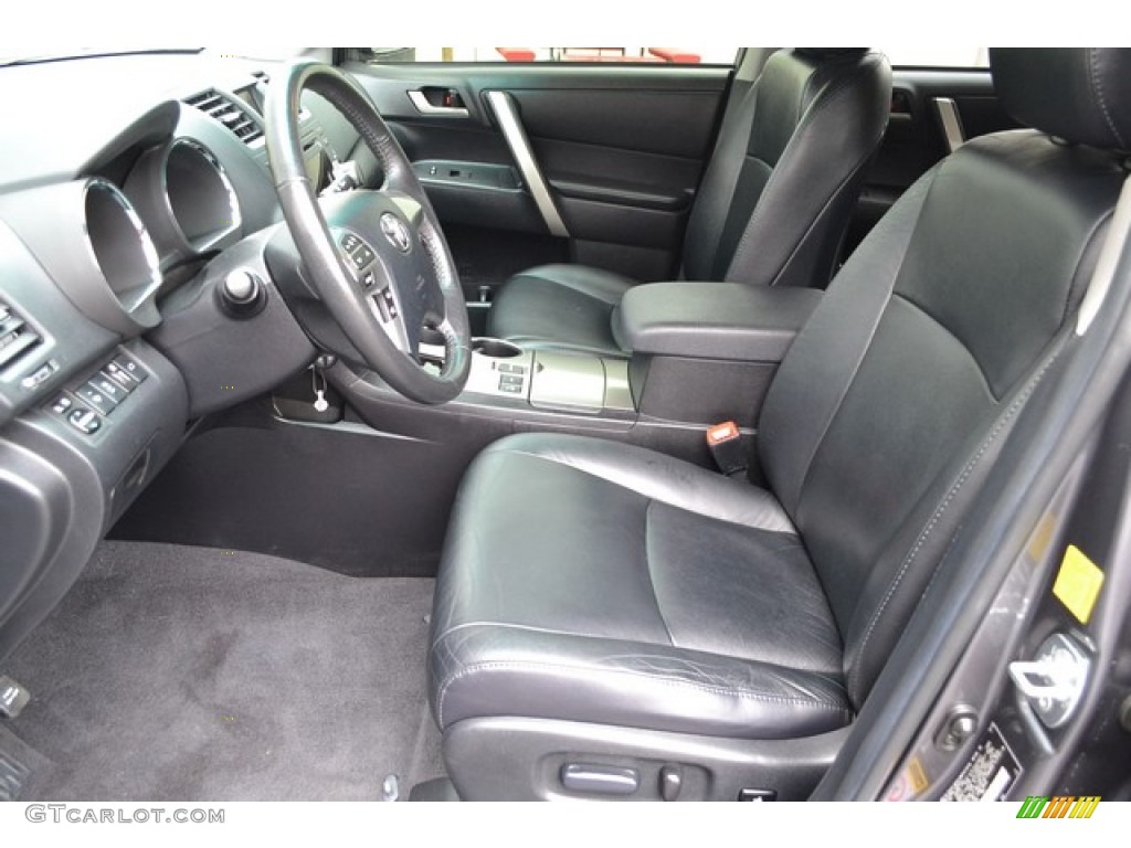 2011 Toyota Highlander SE 4WD Front Seat Photo #103497113