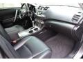 2011 Toyota Highlander Black Interior Front Seat Photo