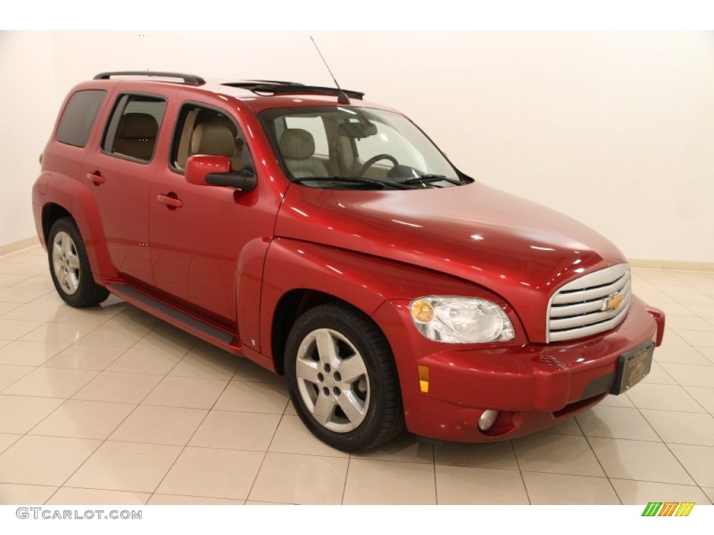 2010 HHR LT - Crystal Red Metallic Tintcoat / Cashmere photo #1