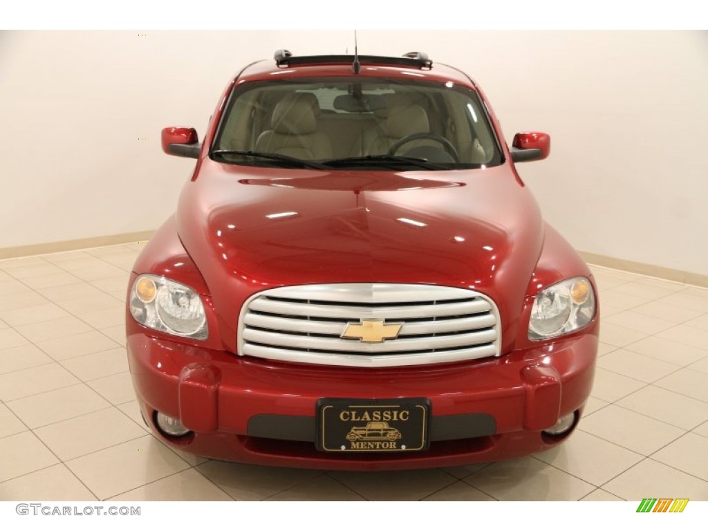 2010 HHR LT - Crystal Red Metallic Tintcoat / Cashmere photo #2