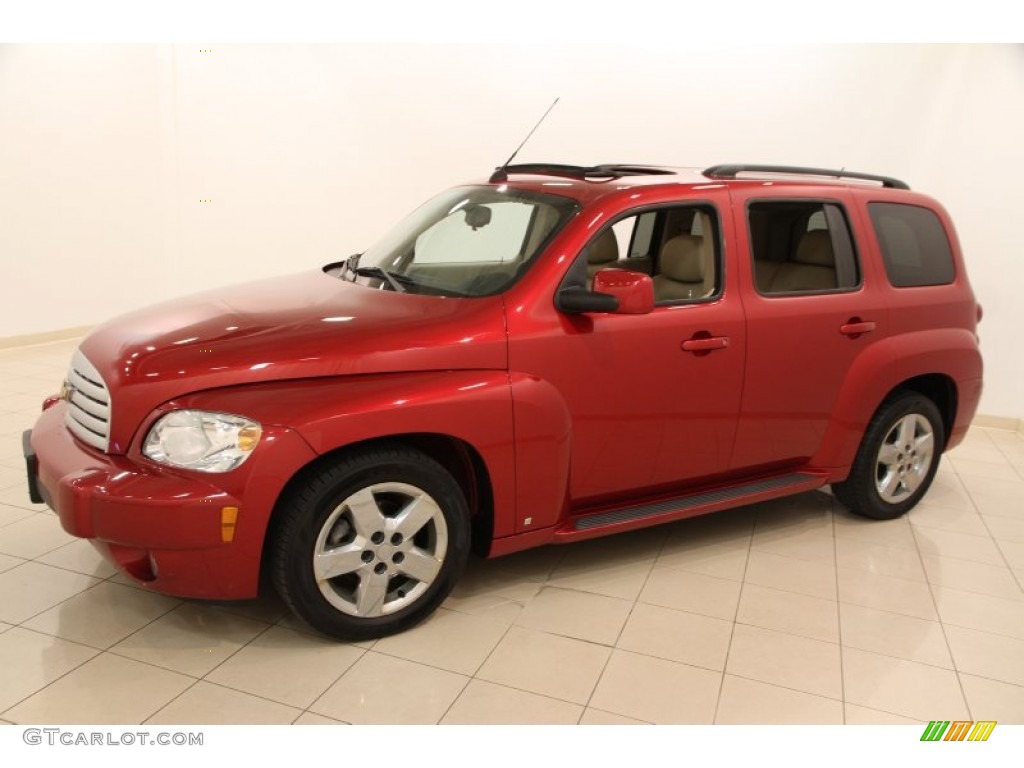 2010 HHR LT - Crystal Red Metallic Tintcoat / Cashmere photo #3