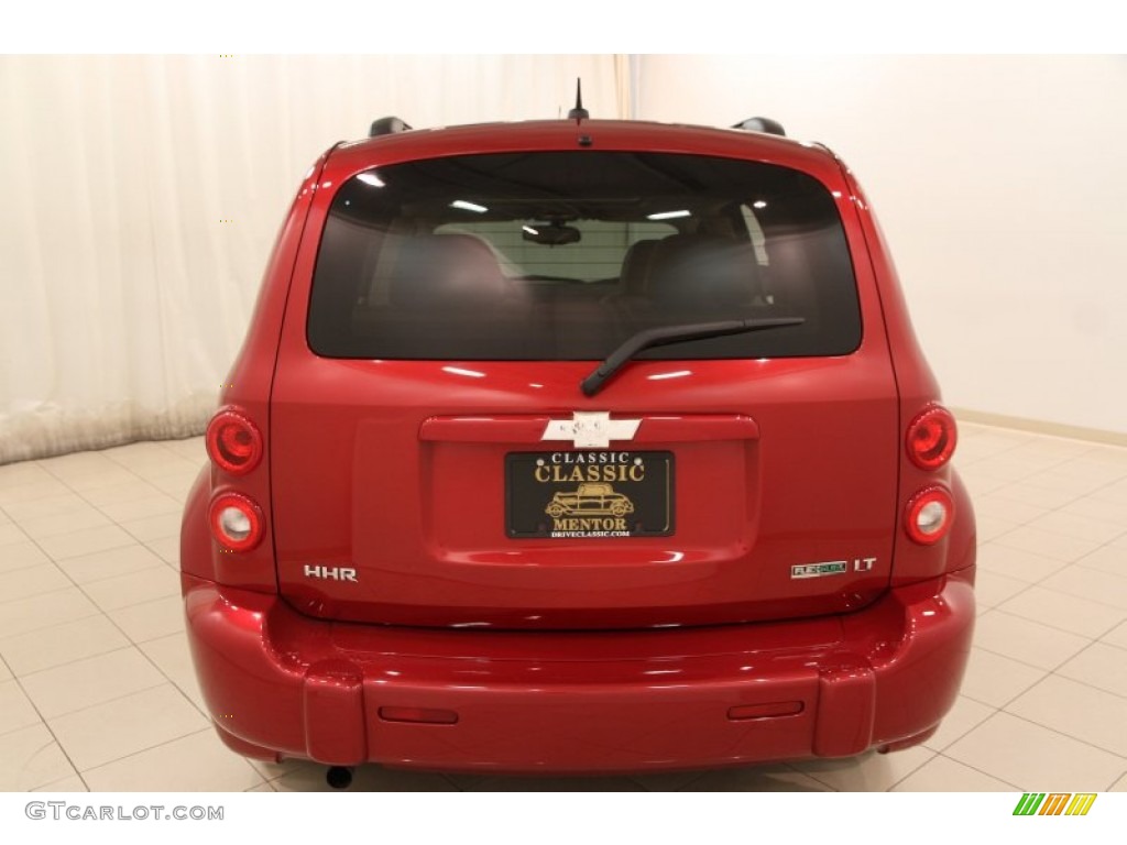 2010 HHR LT - Crystal Red Metallic Tintcoat / Cashmere photo #12