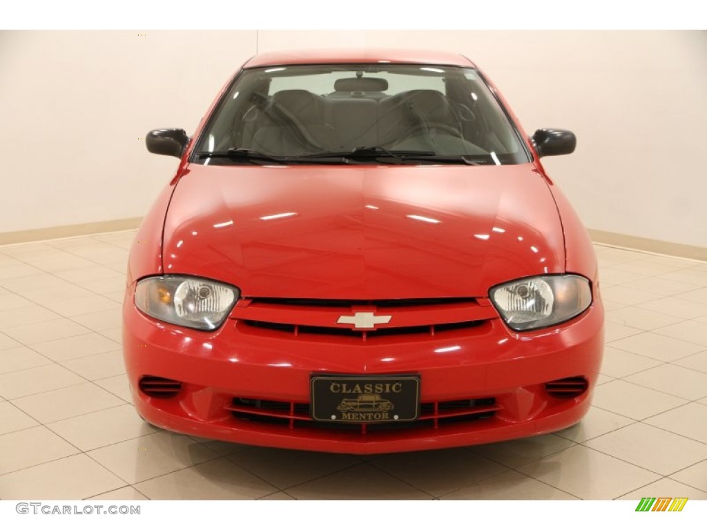 2004 Cavalier Coupe - Victory Red / Graphite photo #2