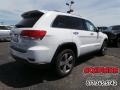 2015 Bright White Jeep Grand Cherokee Limited  photo #3