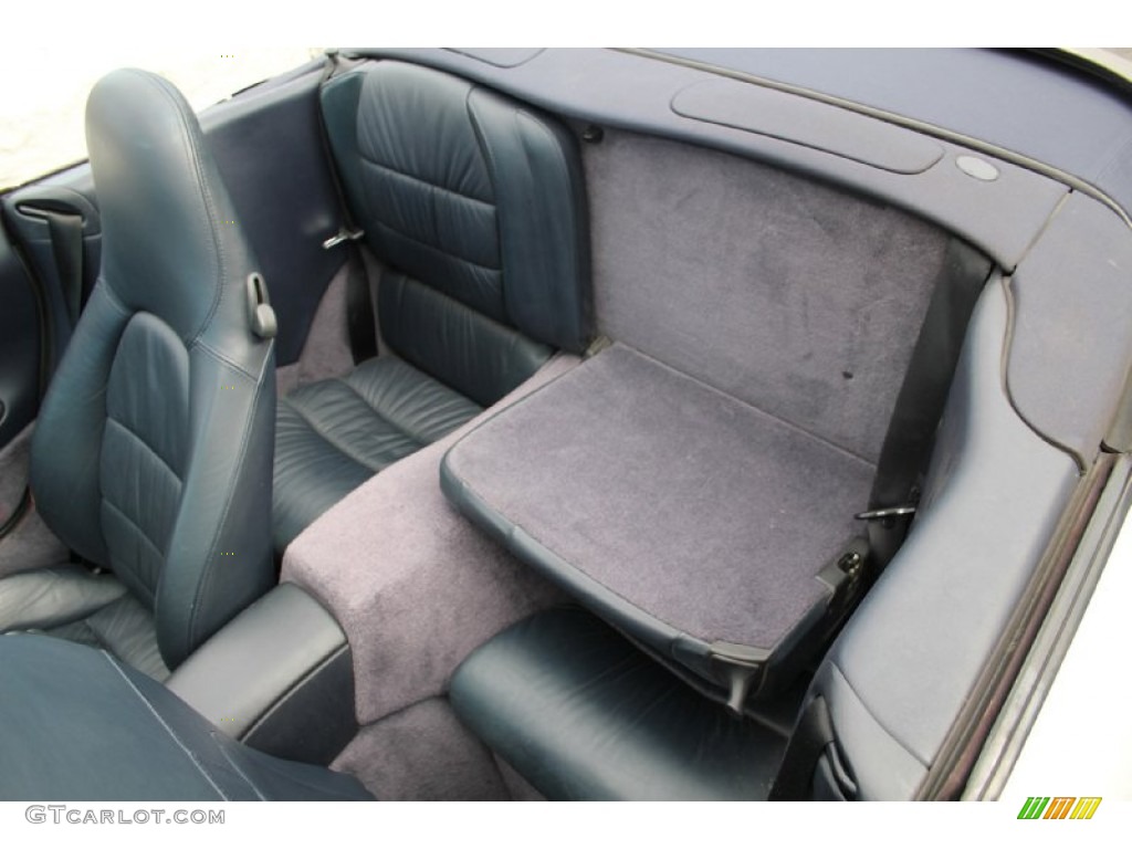 2002 Porsche 911 Carrera Cabriolet Rear Seat Photo #103503491