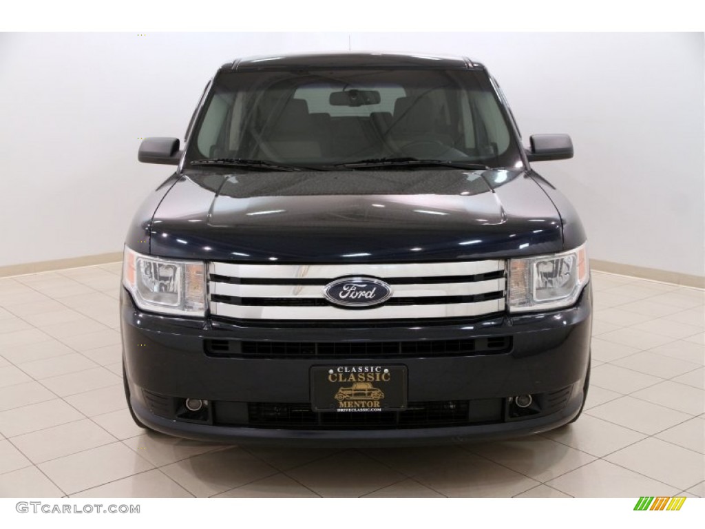 2010 Flex SE - Dark Ink Blue Metallic / Charcoal Black photo #2