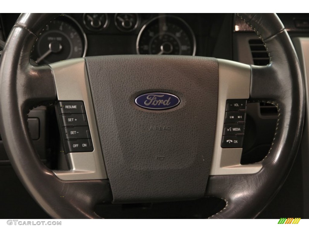 2010 Flex SE - Dark Ink Blue Metallic / Charcoal Black photo #6