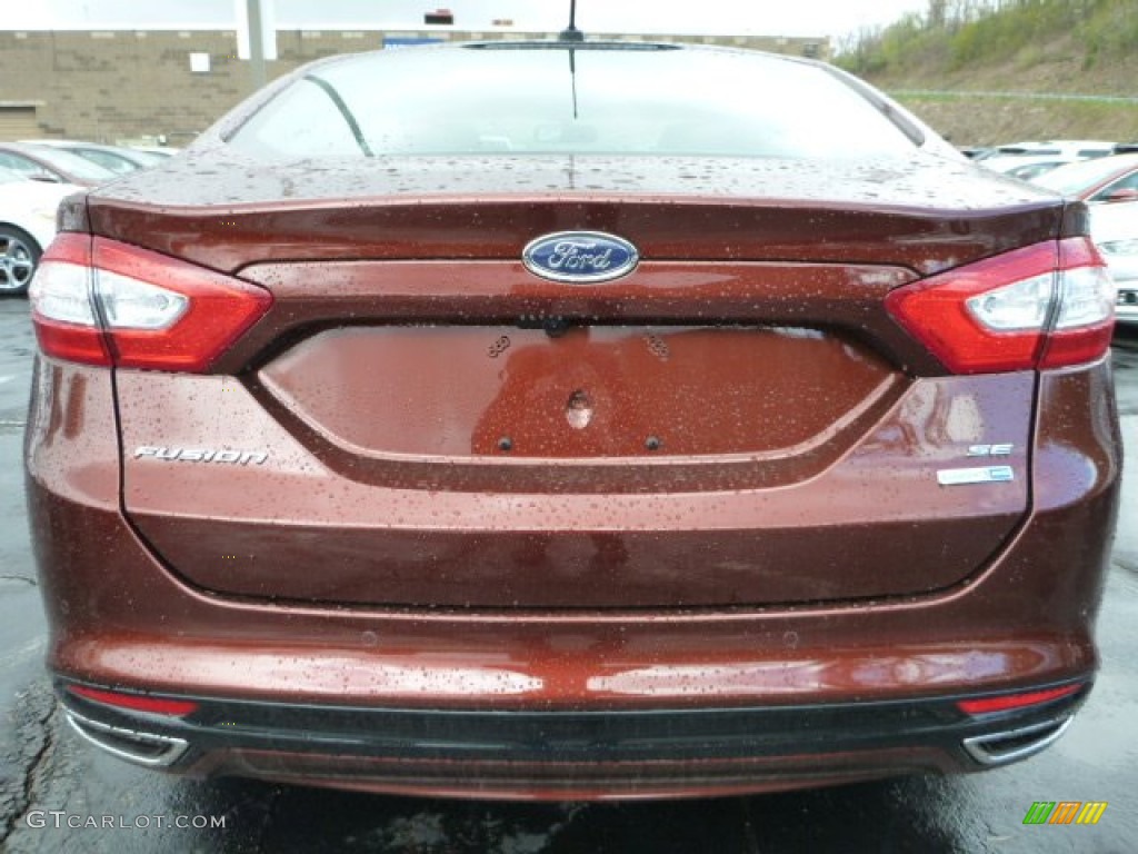 2015 Fusion SE AWD - Bronze Fire Metallic / Charcoal Black photo #3