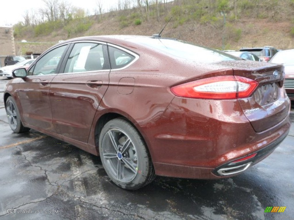 2015 Fusion SE AWD - Bronze Fire Metallic / Charcoal Black photo #4