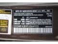 796: Dakota Brown Metallic 2015 Mercedes-Benz C 300 Color Code