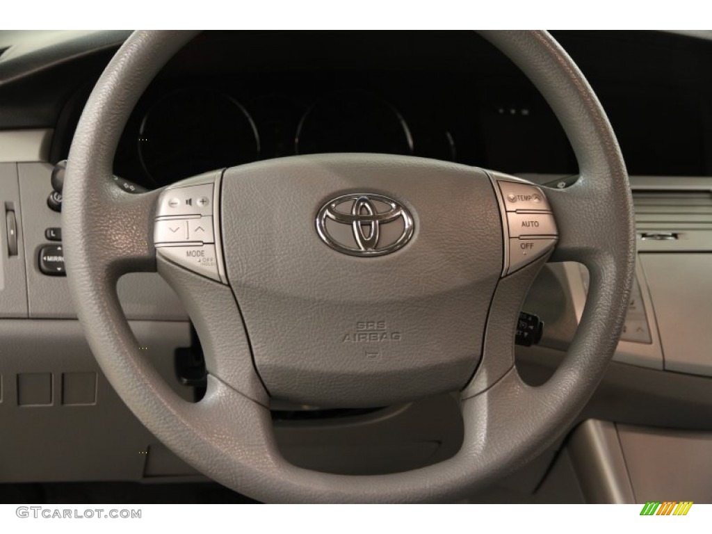 2008 Toyota Avalon XL Graphite Gray Steering Wheel Photo #103506875