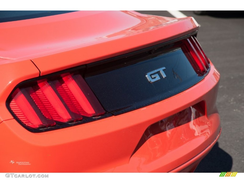 2015 Mustang GT Coupe - Competition Orange / Ebony photo #4