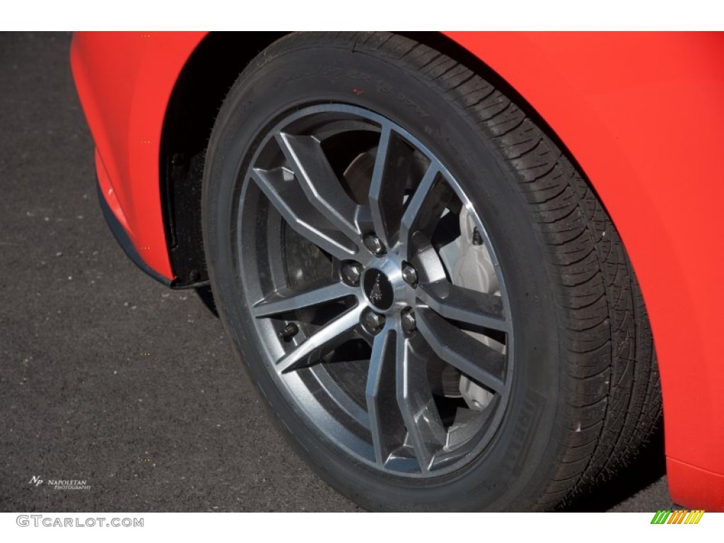 2015 Mustang GT Coupe - Competition Orange / Ebony photo #5