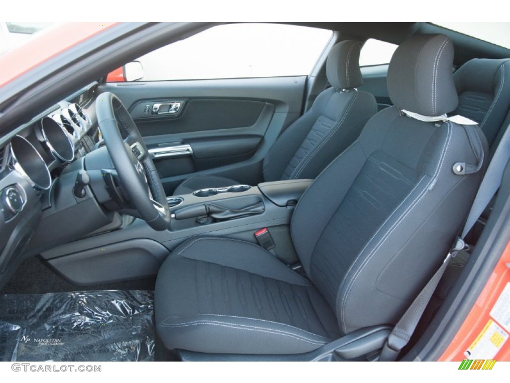 2015 Mustang GT Coupe - Competition Orange / Ebony photo #8