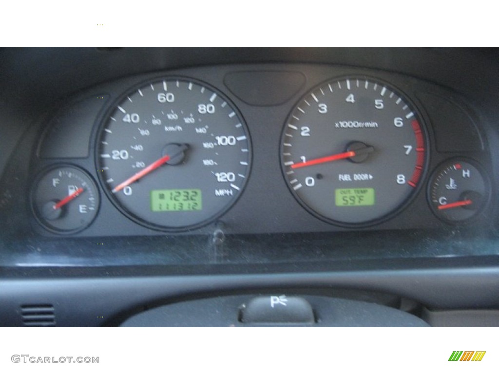 2001 Forester 2.5 S - Silverthorn Metallic / Gray photo #6