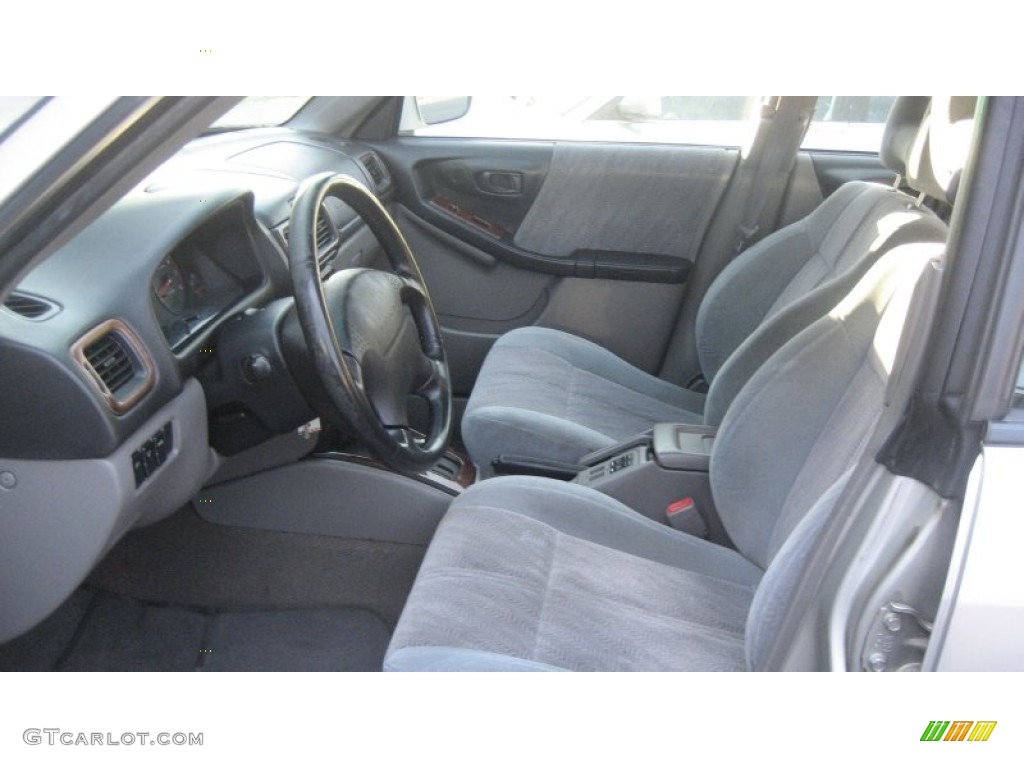 2001 Forester 2.5 S - Silverthorn Metallic / Gray photo #10