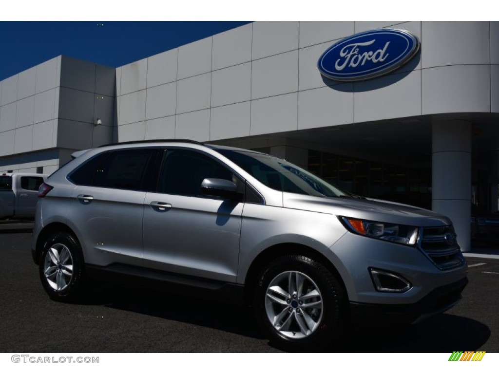 2015 Edge SEL - Ingot Silver Metallic / Ebony photo #1