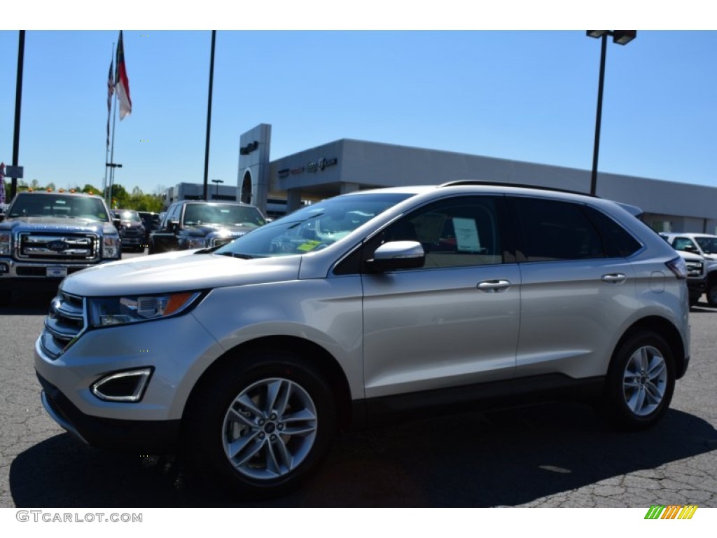 2015 Edge SEL - Ingot Silver Metallic / Ebony photo #3