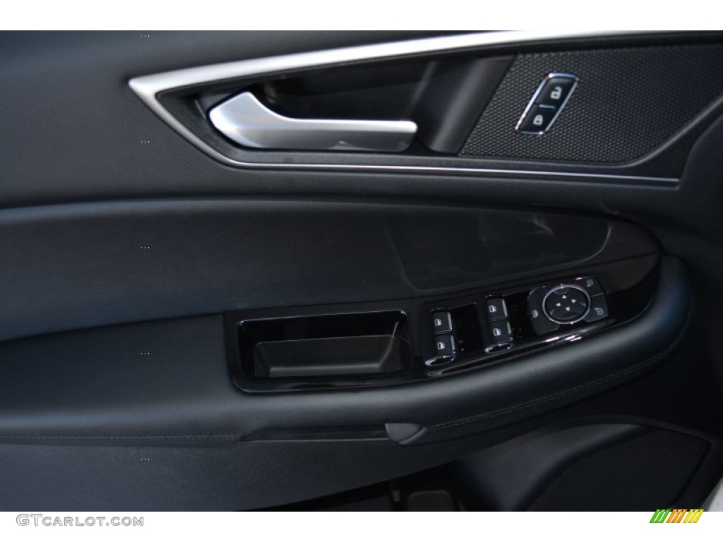 2015 Edge SEL - Ingot Silver Metallic / Ebony photo #6