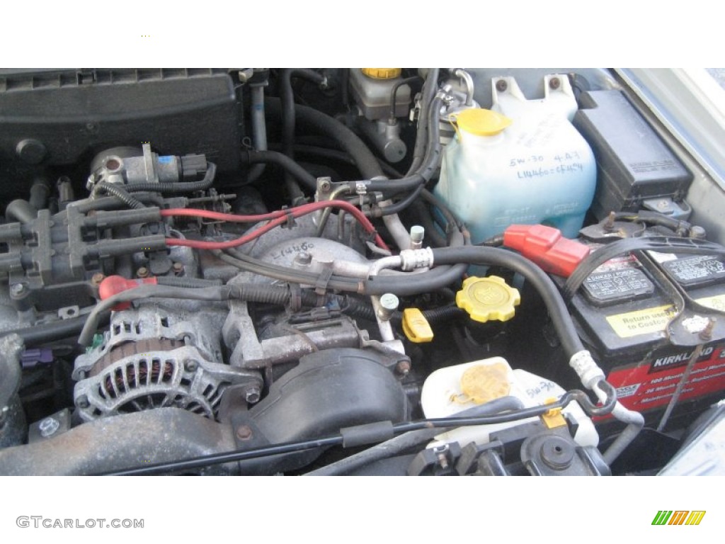 2001 Forester 2.5 S - Silverthorn Metallic / Gray photo #34