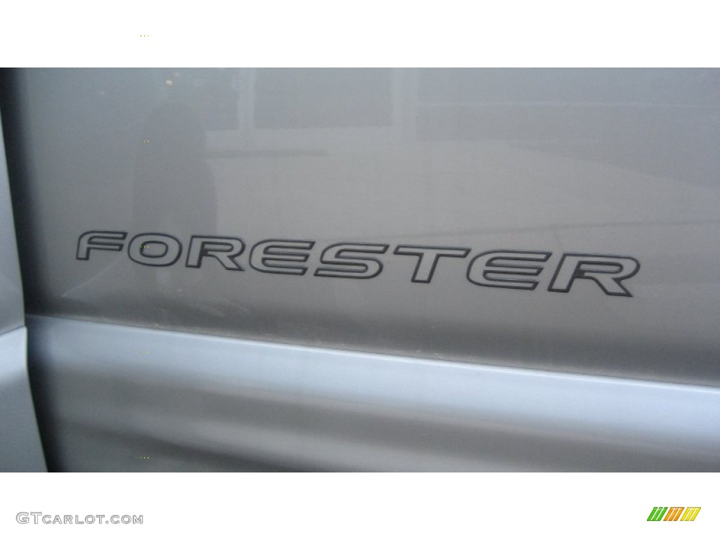 2001 Forester 2.5 S - Silverthorn Metallic / Gray photo #37