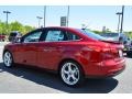 2015 Ruby Red Metallic Ford Focus Titanium Sedan  photo #26