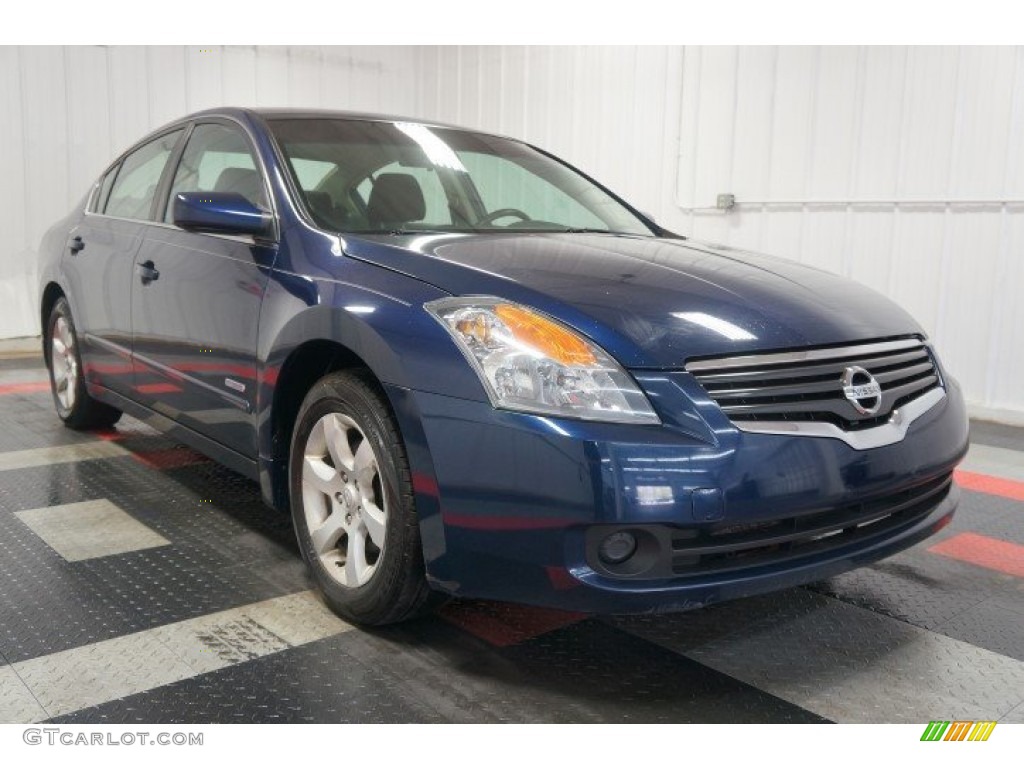 2009 Altima Hybrid - Navy Blue Metallic / Charcoal photo #5