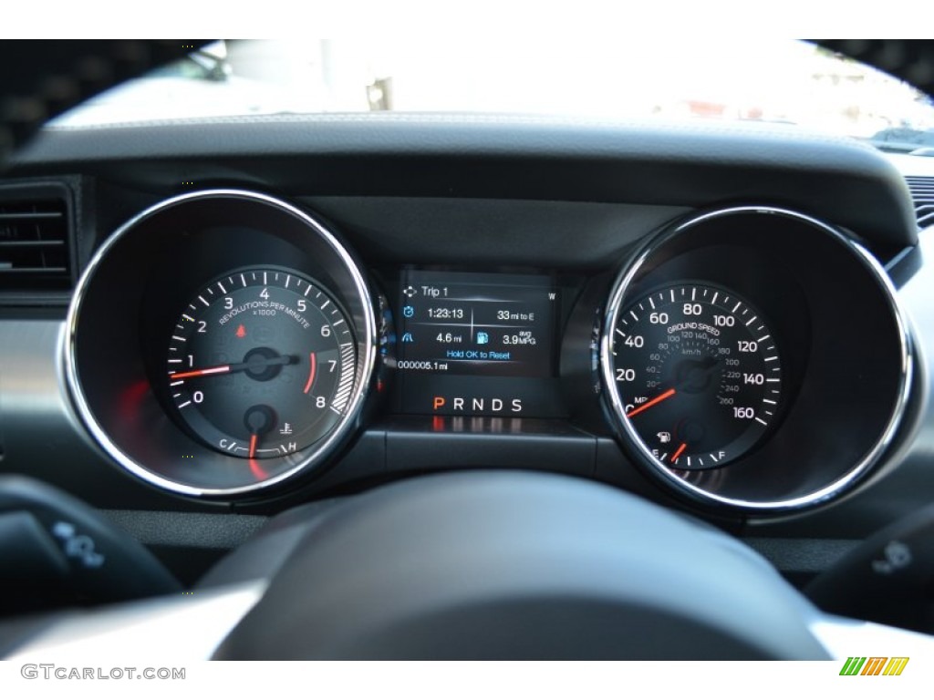 2015 Ford Mustang GT Premium Coupe Gauges Photo #103510598