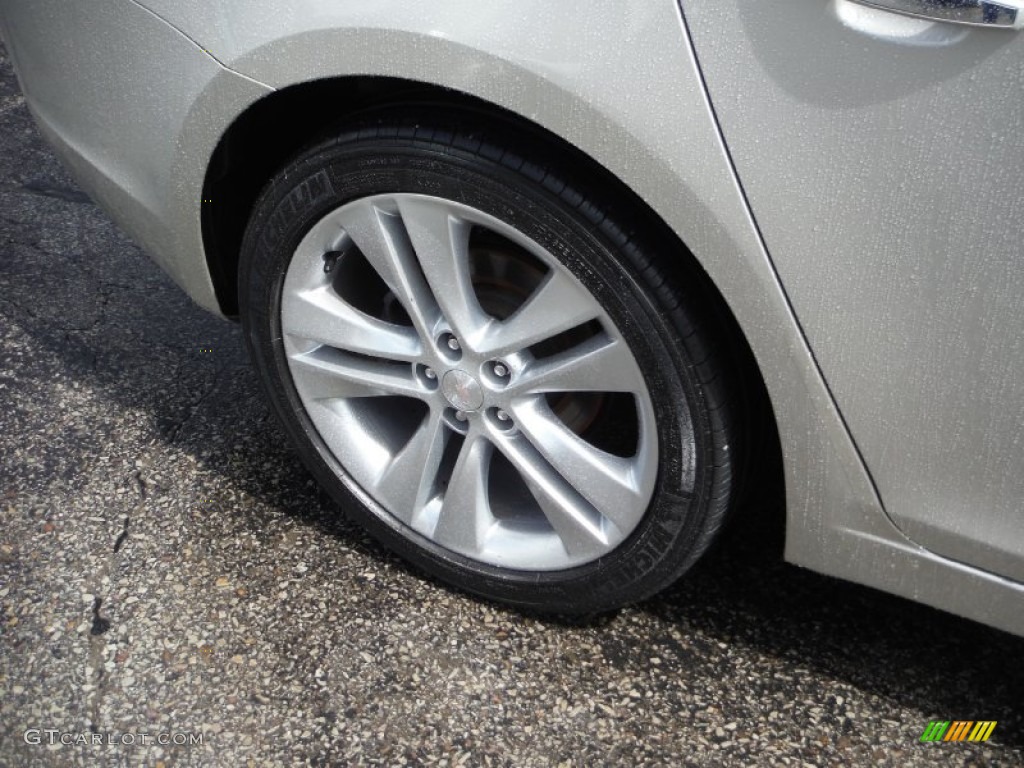 2013 Cruze LTZ - Champagne Silver Metallic / Cocoa/Light Neutral photo #4