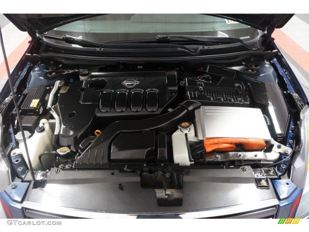 2009 Altima Hybrid - Navy Blue Metallic / Charcoal photo #30