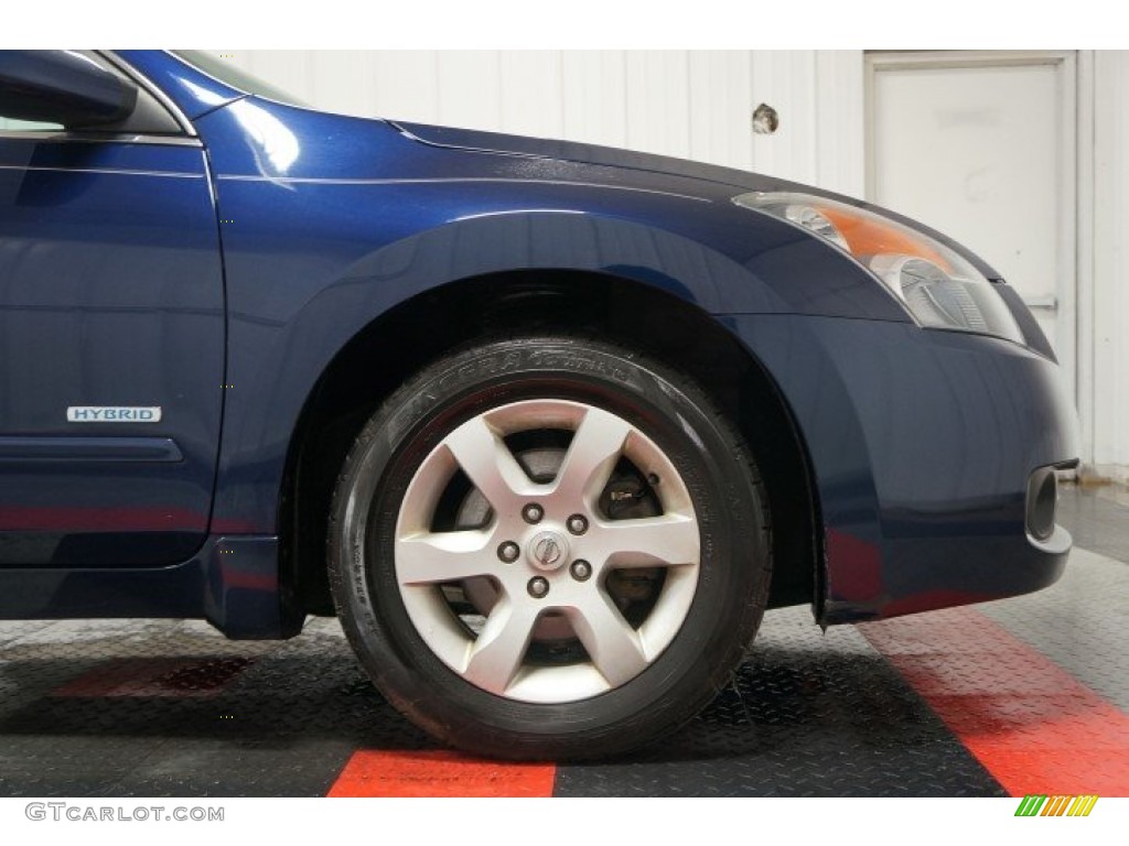 2009 Altima Hybrid - Navy Blue Metallic / Charcoal photo #38