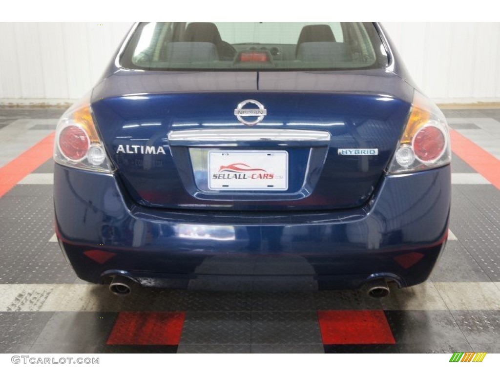 2009 Altima Hybrid - Navy Blue Metallic / Charcoal photo #50