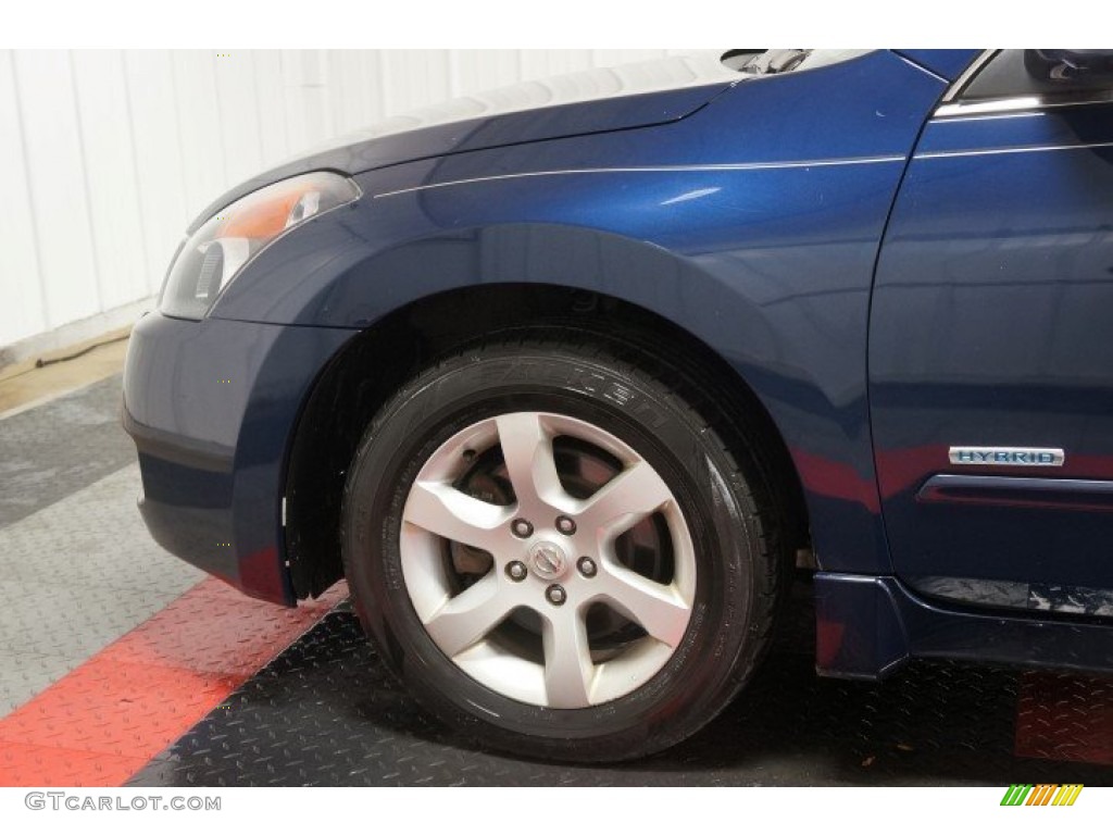 2009 Altima Hybrid - Navy Blue Metallic / Charcoal photo #58